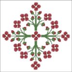 (image for) Floral Ornamental #099 Very Cherry Blooms